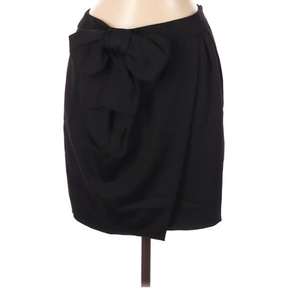 Valentino Roma bow front faux wrap skirt - Picture 1 of 4
